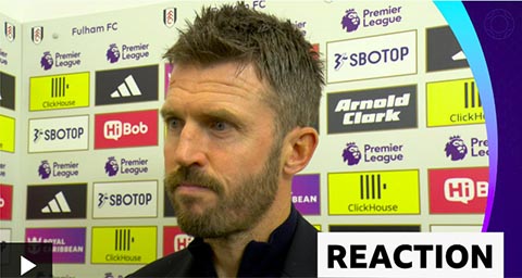 HLV Michael Carrick thừa nhận sau trận đấu, rằng MU đã thi đấu không hiệu quả trước Fulham