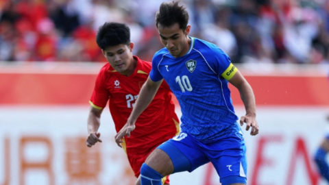 U23 Việt Nam trải qua một trận đấu nhiều thử thách với U23 Uzbekistan 