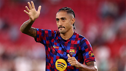 Raphinha hiện là ngôi sao hàng đầu của Barca