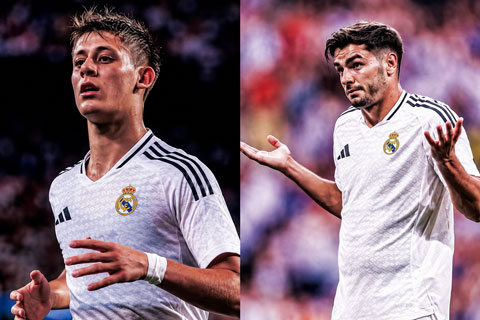 Các cầu thủ đá ở cánh phải như Guler và Brahim Diaz cũng bị ảnh hưởng vì Mbappe và Vinicius