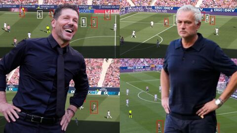 HLV Diego Simeone đã "bắt thóp" được đồng nghiệp Jose Mourinho trong trận derby Madrid.