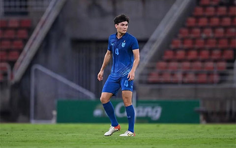 Thái Lan mất trung vệ quan trọng hàng đầu Jonathan Khemdee trước thềm FIFA ASEAN Cup 2026 