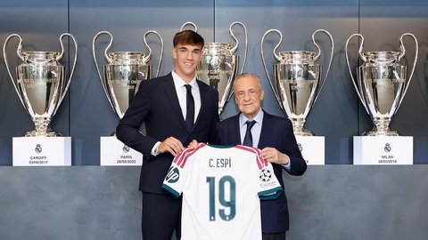Thương vụ đưa Espi từ Levante tới Real Madrid đã diễn ra rất nhanh. Ảnh: Diario AS