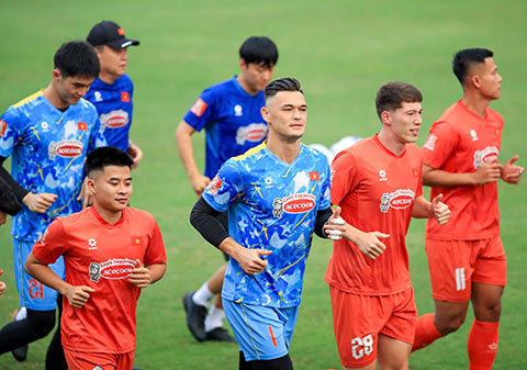 Thủ thành của CA TP.HCM muốn thấy ĐT Việt Nam ở những sân chơi lớn. Ảnh: Đức Cường