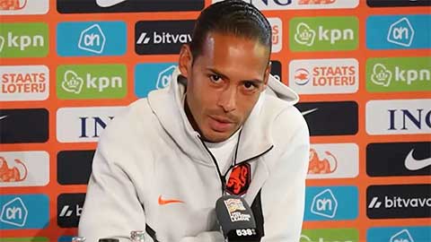 Van Dijk đang là thủ quân ĐT Hà Lan