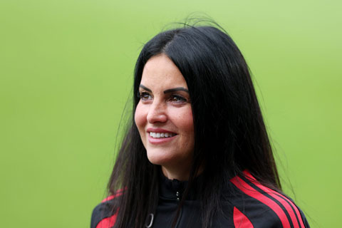 HLV Eva Olid đã có chiến thắng đầu tiên từ khi dẫn dắt đội nữ MU - Ảnh: ManUtdNews
