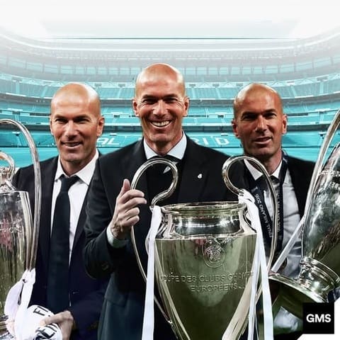Zidane tiếp quản ghế thuyền trưởng ĐT Pháp sau thành công rực rỡ ở Real Madrid. Ảnh: Facebook