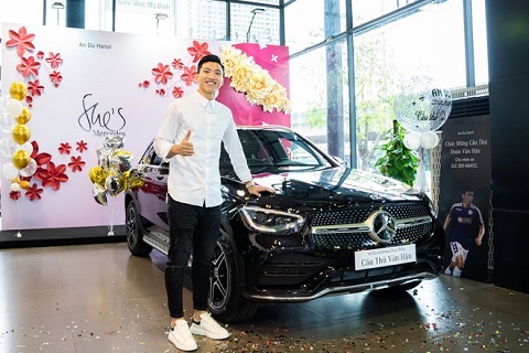 Mercedes-Benz GLC 300 4MATIC rất được các ngôi sao bóng đá ưu thích