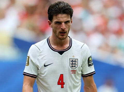 Declan Rice vắng mặt đợt triệu tập này vì những vấn đề thể lực