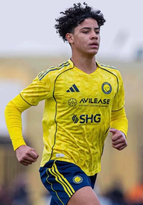 Cristiano Jr đang thể hiện phong độ tốt ở đội trẻ Al Nassr