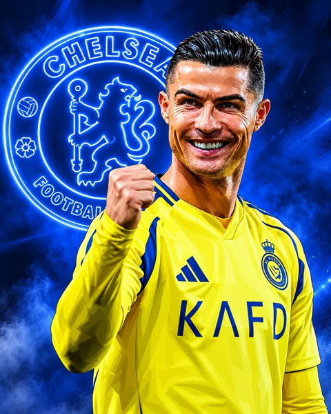 Đang rộ lên tin đồn Chelsea muốn chiêu mộ Ronaldo vào tháng 1 tới - Ảnh: FootballBuzzer