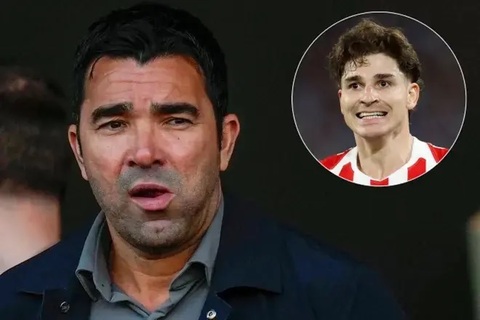 GĐTT Deco xác nhận Barca đã "đầu hàng" trong vụ Julian Alvarez. Ảnh: Marca