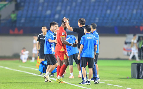 Xuân Son đứng trước nguy cơ chia tay sớm với FIFA ASEAN Cup 2026 - Ảnh: Đức Cường 