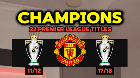 MU muốn được trao 2 danh hiêu vô địch Premier League mùa 2011/12 và 2017/18