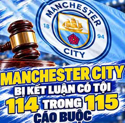 Nếu án phạt chính thức được thông qua, hậu quả với Man City sẽ vô cùng nặng nề