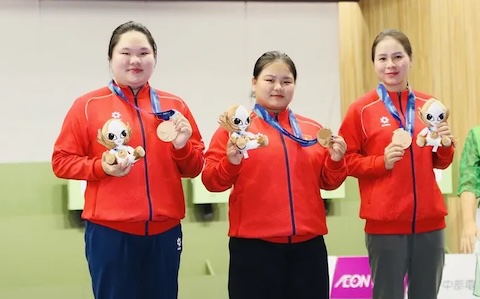 Các nữ xạ thủ Việt Nam nhiều khả năng sẽ làm nên bất ngờ. Ảnh: Nguyên Khang