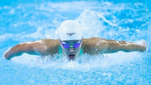 Mỹ Tiên là một trong hai tuyển thủ nữ hiếm hoi của bơi Việt Nam tại ASIAD 2026. Anh Khoa 