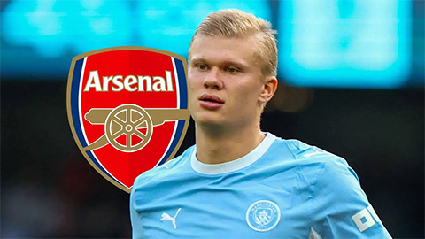 Arsenal được cho đã liên hệ với Haaland