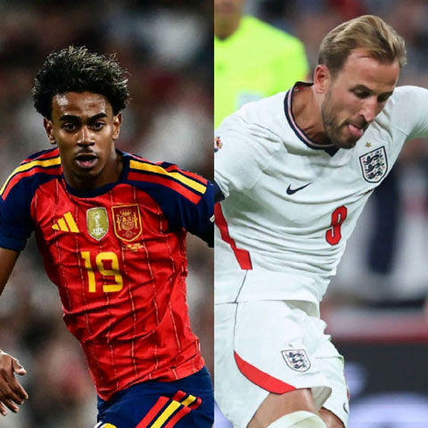 Yamal và Kane có màn đối đầu đáng chú ý tại Nations League - Ảnh: Fõotball Léns