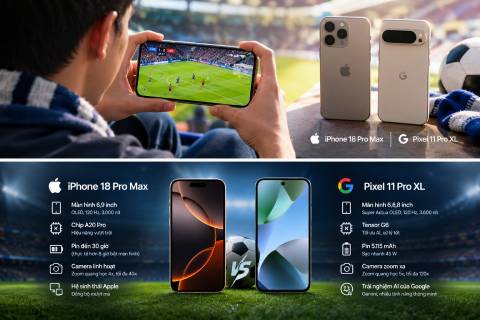 iPhone 18 Pro Max và Pixel 11 Pro XL cùng có giá khởi điểm 1.299 USD tại Mỹ