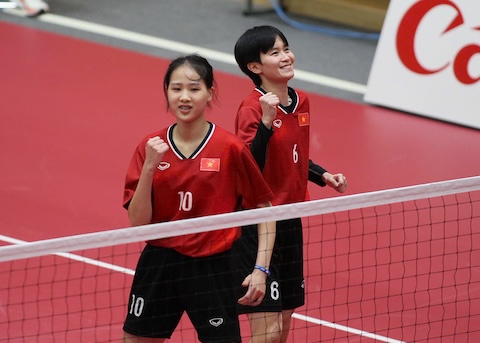 2 tuyển thủ câu mây Việt Nam đang được kỳ vọng rất cao. Ảnh: Bùi Lượng
