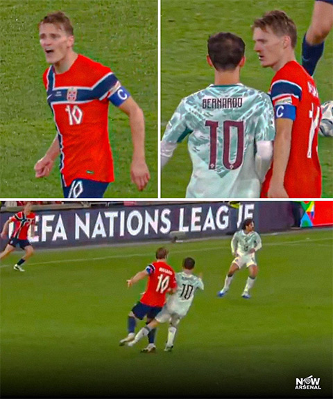 Odegaard chỉ trích thậm tệ pha phạm lội của Silva