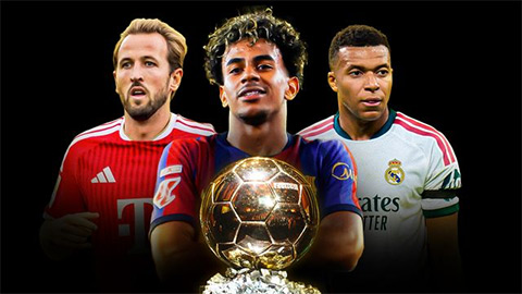 Kane, Yamal và Mbappe đang ganh đua Quả Bóng Vàng 2026