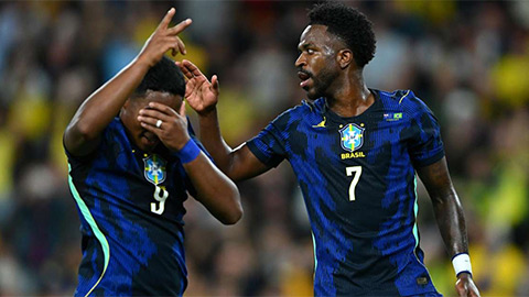 Brazil đã hạ Australia 4-2 ở trận giao hữu mới nhất