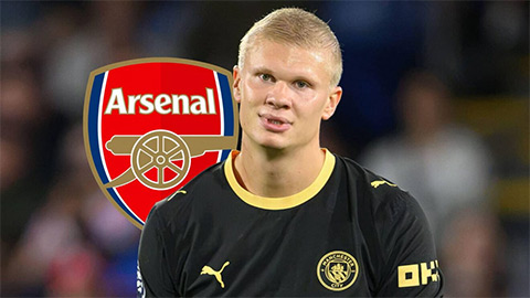 Arsenal đang được đồn đoán có liên hệ với Haaland