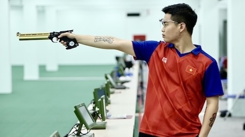 Quang Huy và đồng đội liệu có mang huy chương về cho đoàn Việt Nam?. Ảnh: CTV