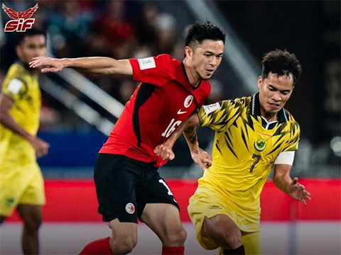 Hong Kong nhọc nhằn thắng Brunei 