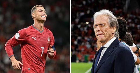 HLV Jorge Jesus khẳng định không có mâu thuẫn gì với CR7
