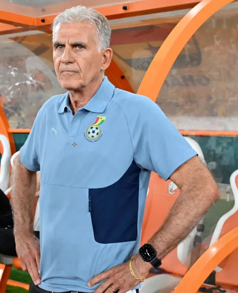 Carlos Queiroz lại chia tay ĐT Ghana
