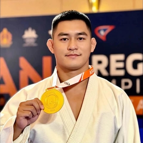 Võ sĩ Lê Minh Nhựt. Ảnh: FBNV
