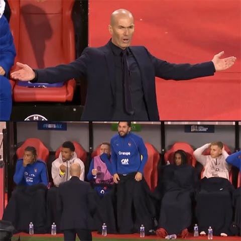 Zinedine Zidane tái ngộ Italia trong lần đầu tiên dẫn dắt ĐT Pháp thi đấu trên sân nhà