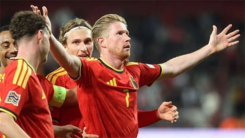 Bỉ đang thi đấu bùng nổ tại Nations League năm nay