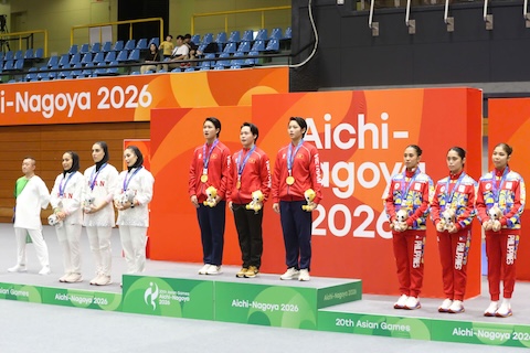 Karate giành chiếc HCV đầu tiên cho đoàn thể thao Việt Nam. Bùi Lượng 