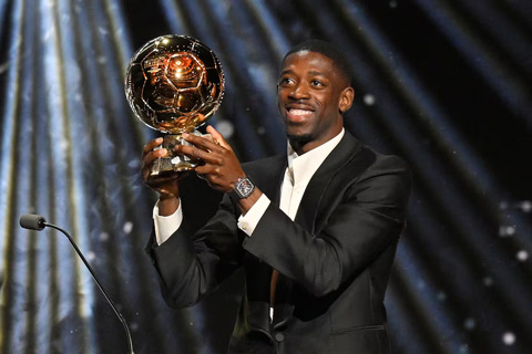 Dembele hiện là đương kim Quả Bóng Vàng