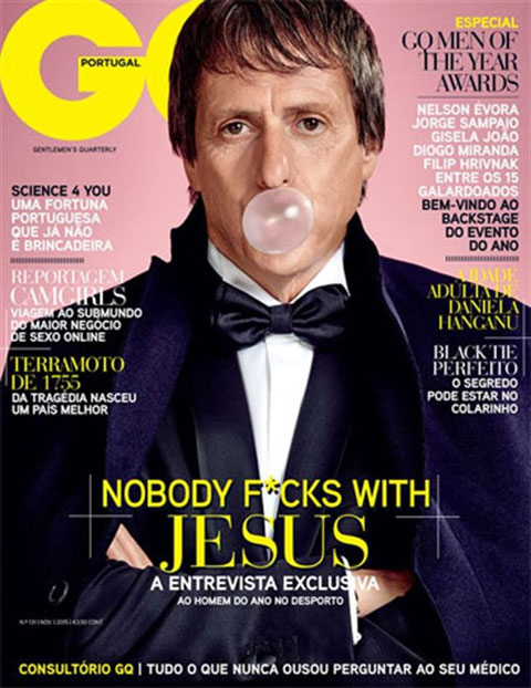Jesus và dòng tít ấn tượng trên tạp chí GQ