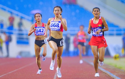 Nguyễn Thị Oanh từng giành nhiều HCV SEA Games, nhưng 2 kỳ ASIAD trắng tay. Ảnh: Bùi Lượng