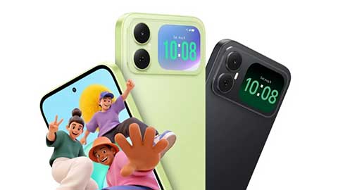 Màn hình phụ được đặt ngay ở mặt lưng HONOR X5ds 