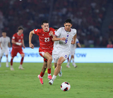 Thái Lan để thua Indonesia ở chung kết FIFA ASEAN Cup 2026. Ảnh: Đức Cường