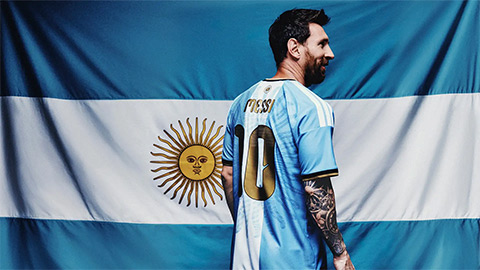 Messi được Adidas thiết kế riêng chiếc áo rất đặc biệt