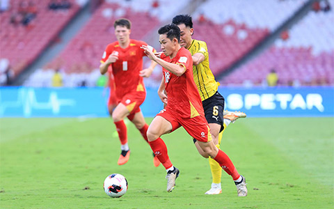ĐT Việt Nam vẫn giữ nguyên vị trí thứ 99 trên BXH FIFA dù chơi không như kỳ vọng ở FIFA ASEAN Cup 2026 - Ảnh: Đức Cường