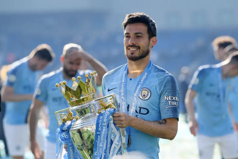 Silva là huyền thoại của Man City
