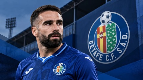 Dani Carvajal có thể tiếp tục ở lại Madrid, nhưng để khoác áo Getafe. Ảnh: X