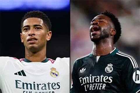 Hai ngôi sao đang có phong độ trái ngược nhau tại Real Madrid