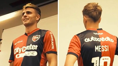 Joaquin Messi từng khoác áo số 10 và có thời gian được nhắc tới khi thi đấu cho đội trẻ Newell's