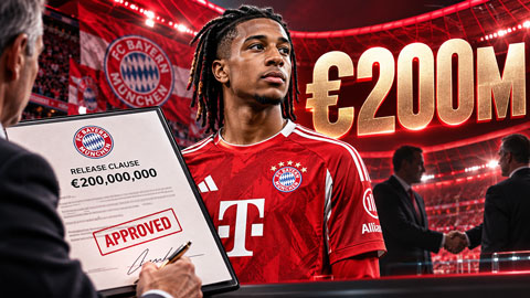 Bayern chấp nhận cài điều khoản giải phóng trị giá 200 triệu euro vào hợp đồng mới của Olise