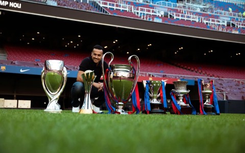 Barca là nơi Pedro giành phần lớn các danh hiệu trong sự nghiệp. Ảnh: FC Barcelona